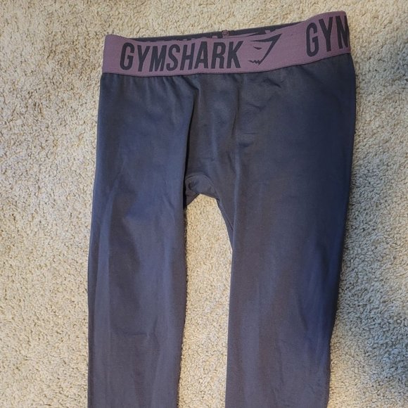 Gymshark Fit Leggings Charcoal Purple wash - Picture 2 of 6